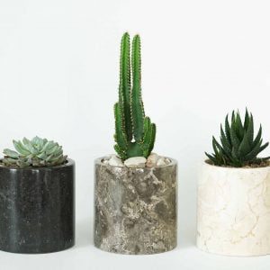 Large Marble Pot (3 Colors)