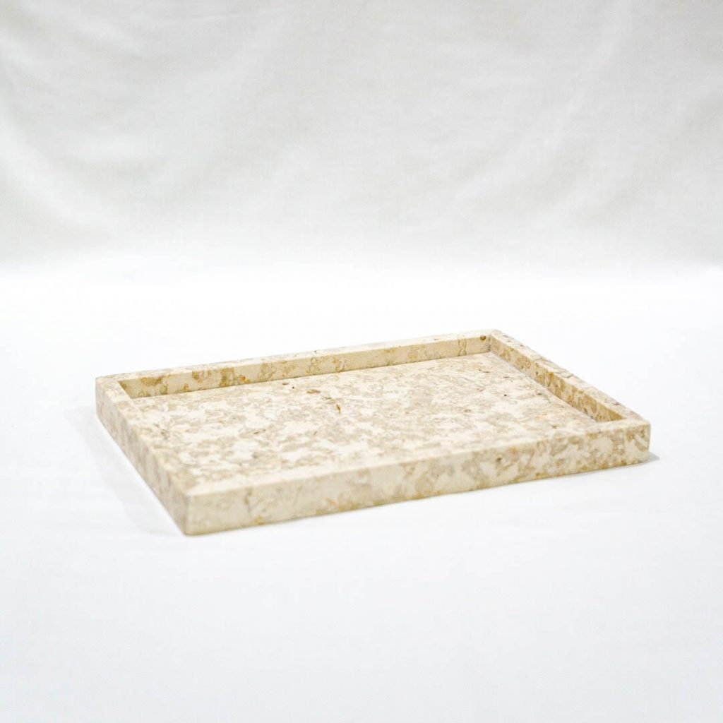 Beige Marble Bathroom Amenities