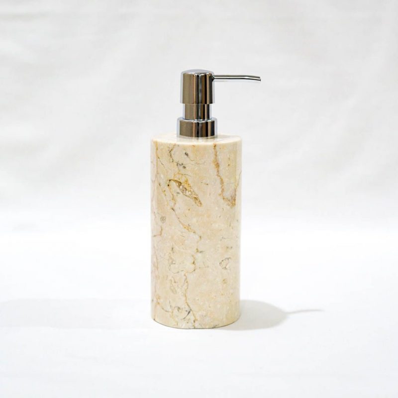 Beige Marble Bathroom Amenities