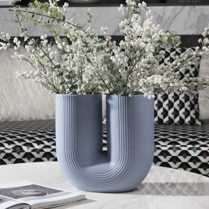 U-shaped Porcelain Vase