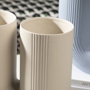 U-shaped Porcelain Vase