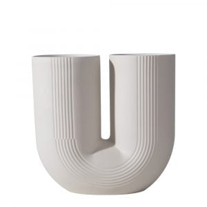 U-shaped Porcelain Vase