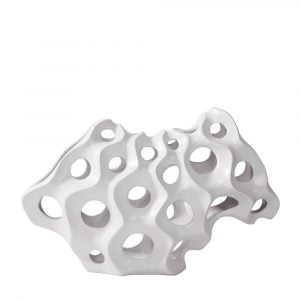 White Ceramic Sculpture