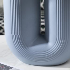 U-shaped Porcelain Vase