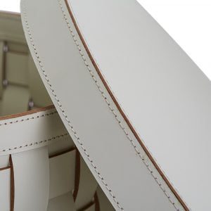 Sofia Leather Box (Round)