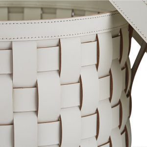 Sofia Leather Box (Round)