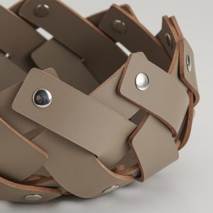 Lyra Leather Fruit Bowl