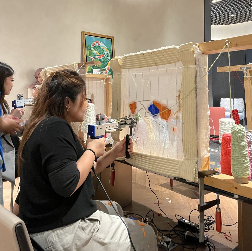 Threads of Imagination: A Rug Tufting Workshop Recap