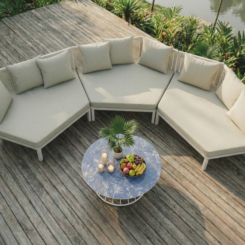 Pentagon Outdoor Sofa